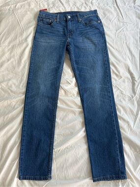Levi's Straight-Leg Indigo Denim Jeans